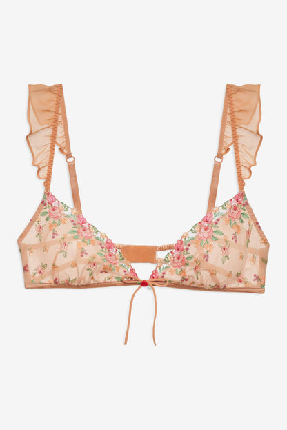 Glimmer Rosebud Bralette - Rose Gold | For Love and Lemons