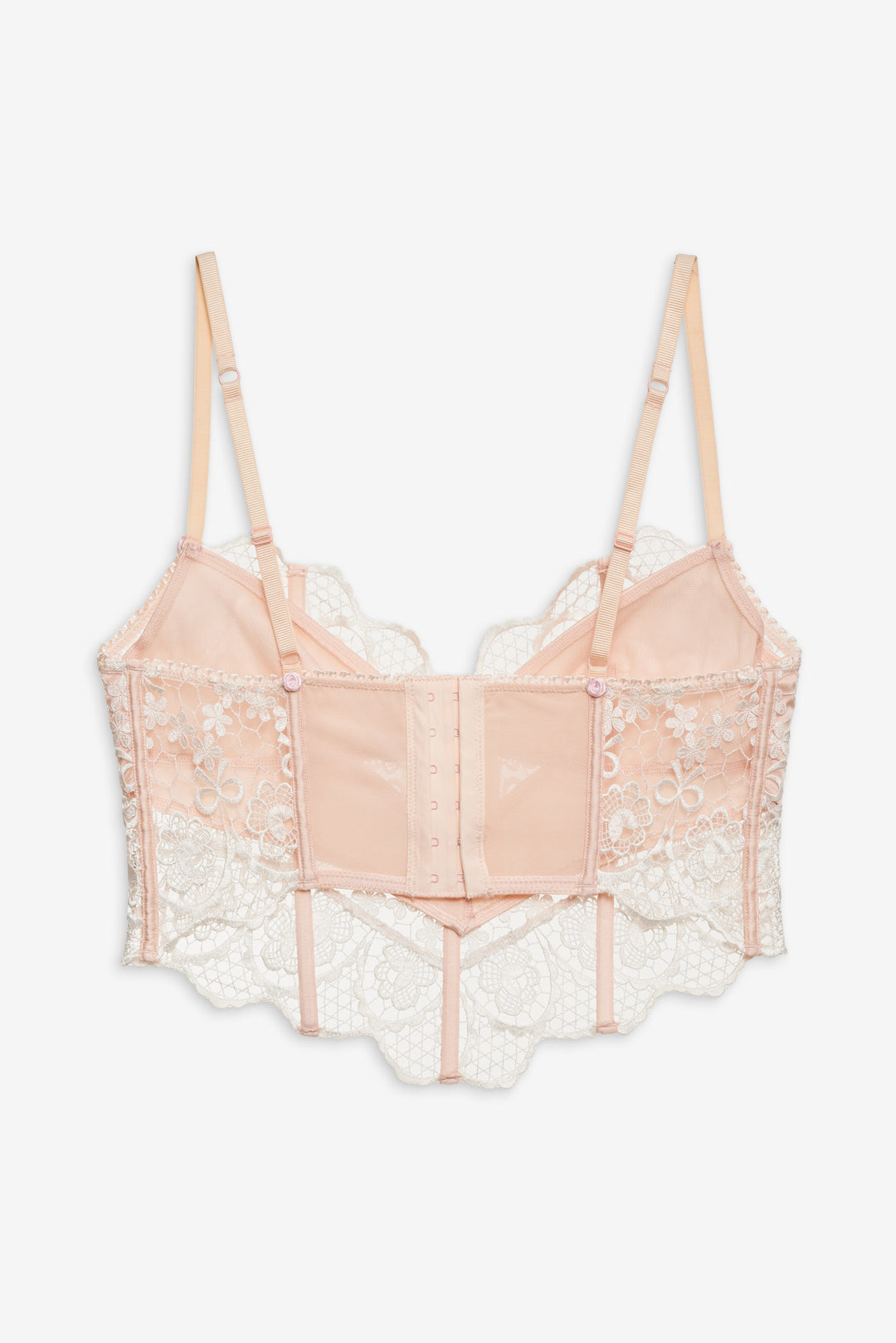 Tea Cake Lace Bustier - White | For Love and Lemons