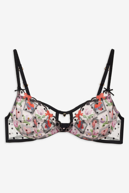 Paris Underwire Bra - Red | For Love and Lemons