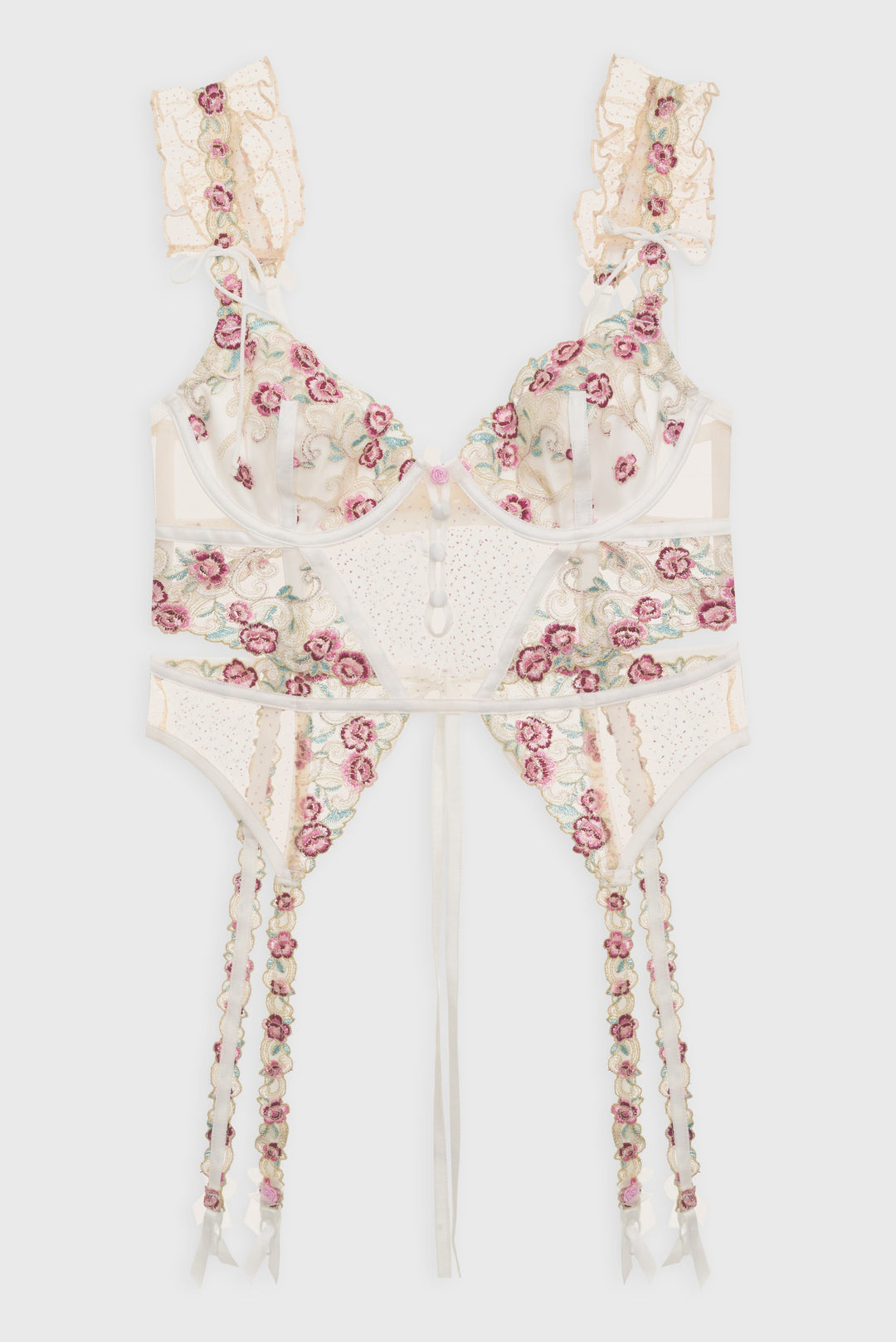 Siena Bustier - Gold | For Love and Lemons