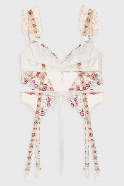 Siena Bustier - Gold | For Love and Lemons