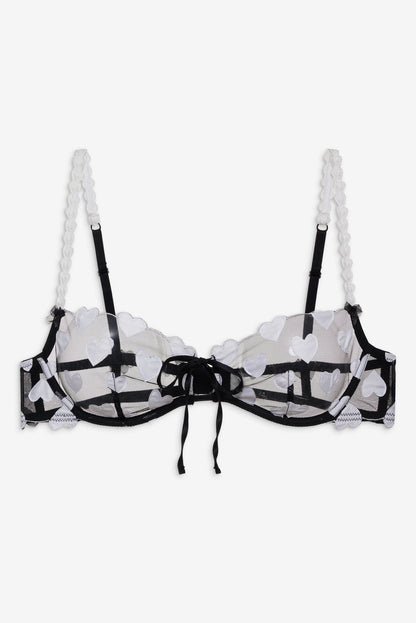 Mia Underwire Bra - Black | For Love and Lemons