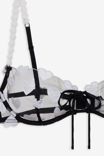 Mia Underwire Bra - Black | For Love and Lemons