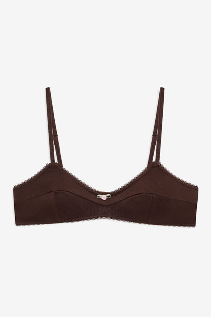 Elliana Bralette - Chocolate | For Love and Lemons