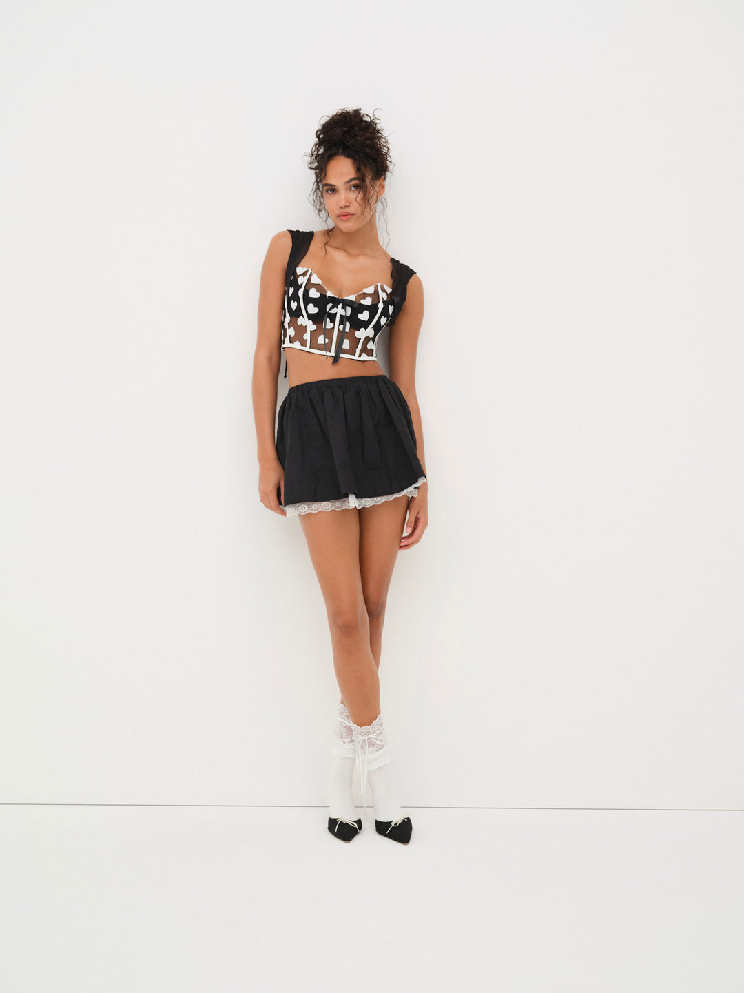 Mia Bustier - Black | For Love and Lemons