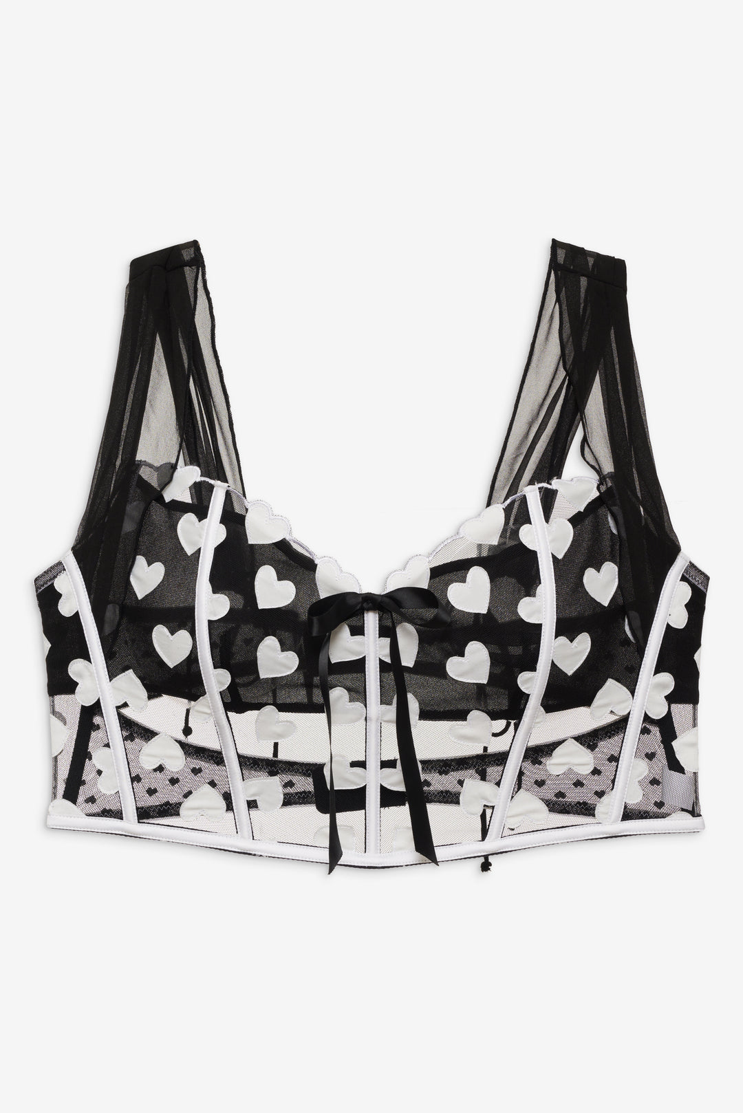 Mia Bustier - Black | For Love and Lemons