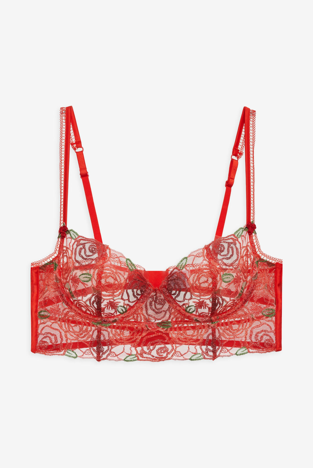 Gene Underwire Bra - Red | For Love and Lemons