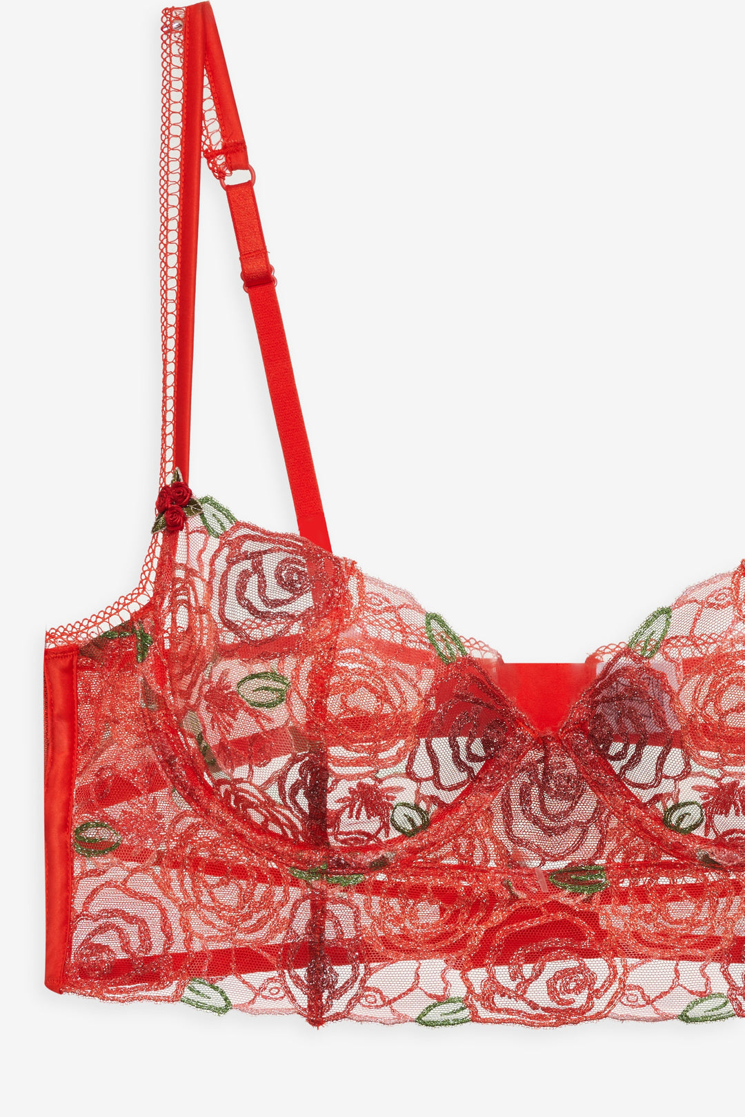 Gene Underwire Bra - Red | For Love and Lemons