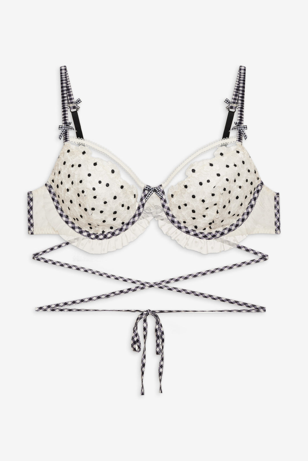 Odette Underwire Bra - White | For Love and Lemons