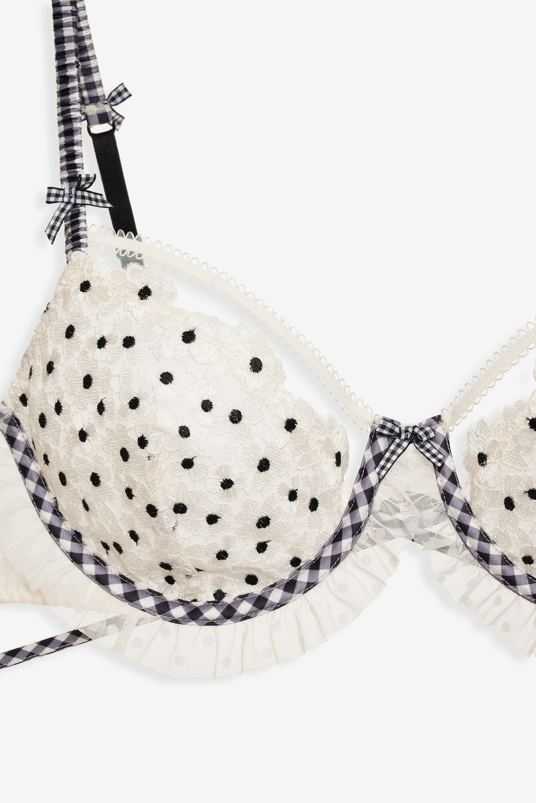 Odette Underwire Bra - White | For Love and Lemons