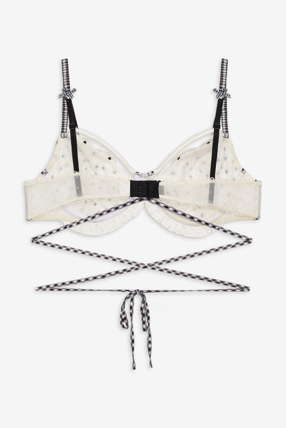 Odette Underwire Bra - White | For Love and Lemons