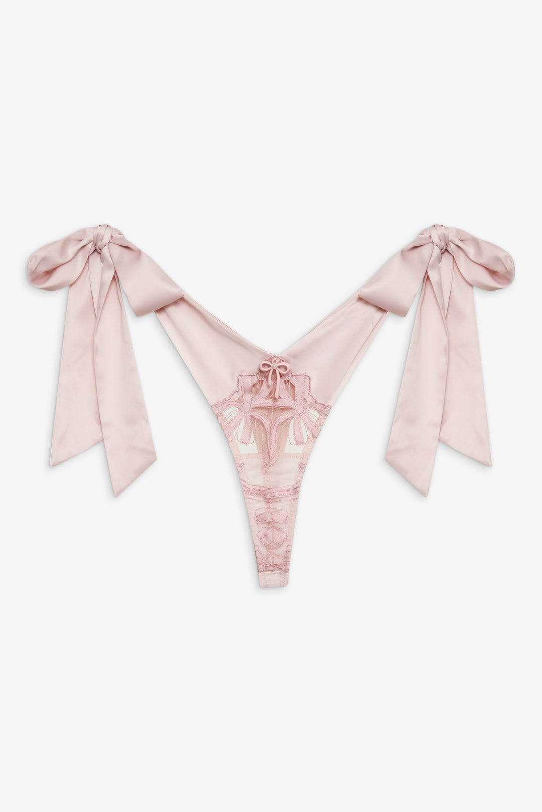 Hallie Thong Panty - Pink | For Love and Lemons
