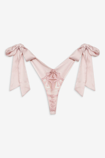 Hallie Thong Panty - Pink | For Love and Lemons