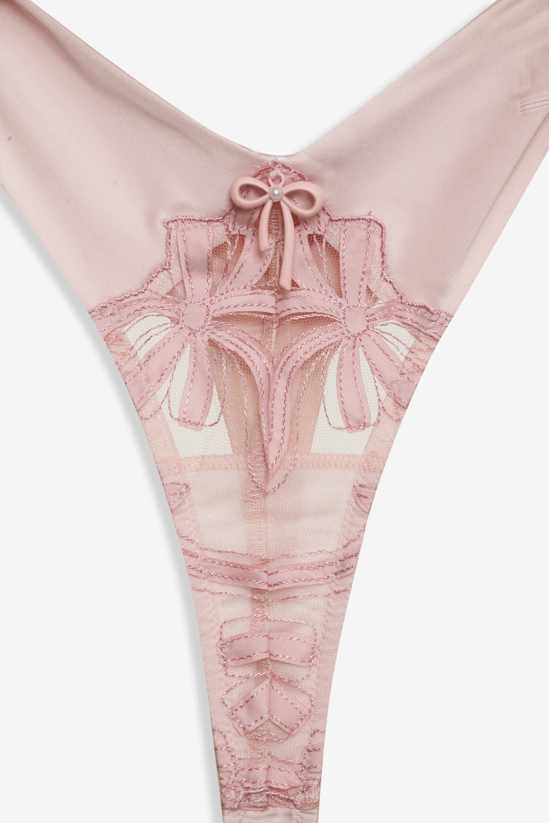 Hallie Thong Panty - Pink | For Love and Lemons
