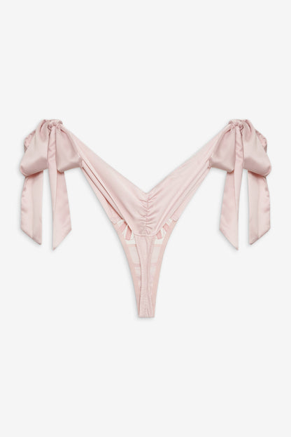 Hallie Thong Panty - Pink | For Love and Lemons