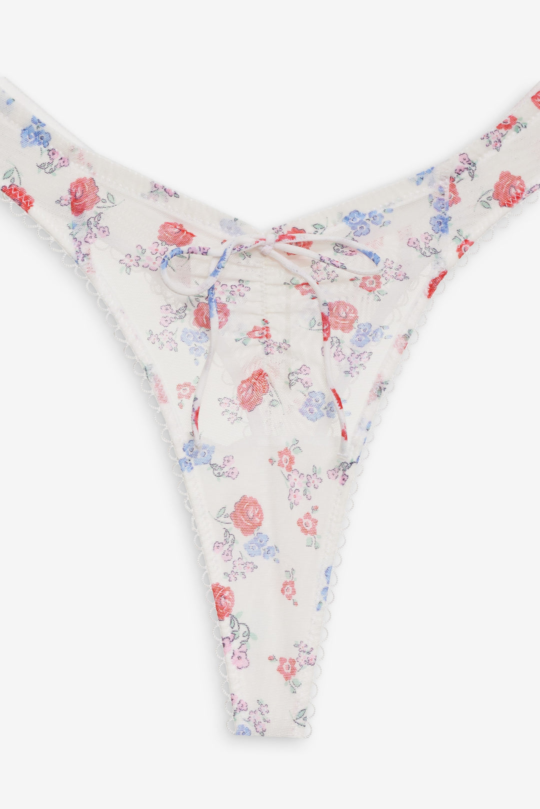 Lottie Thong Panty - Red | For Love and Lemons
