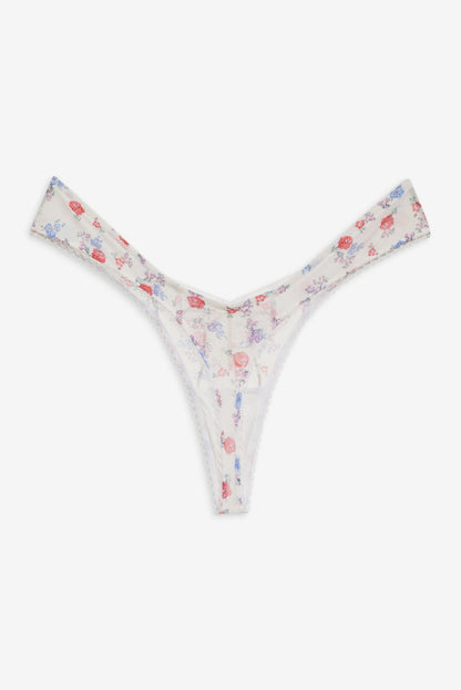 Lottie Thong Panty - Red | For Love and Lemons