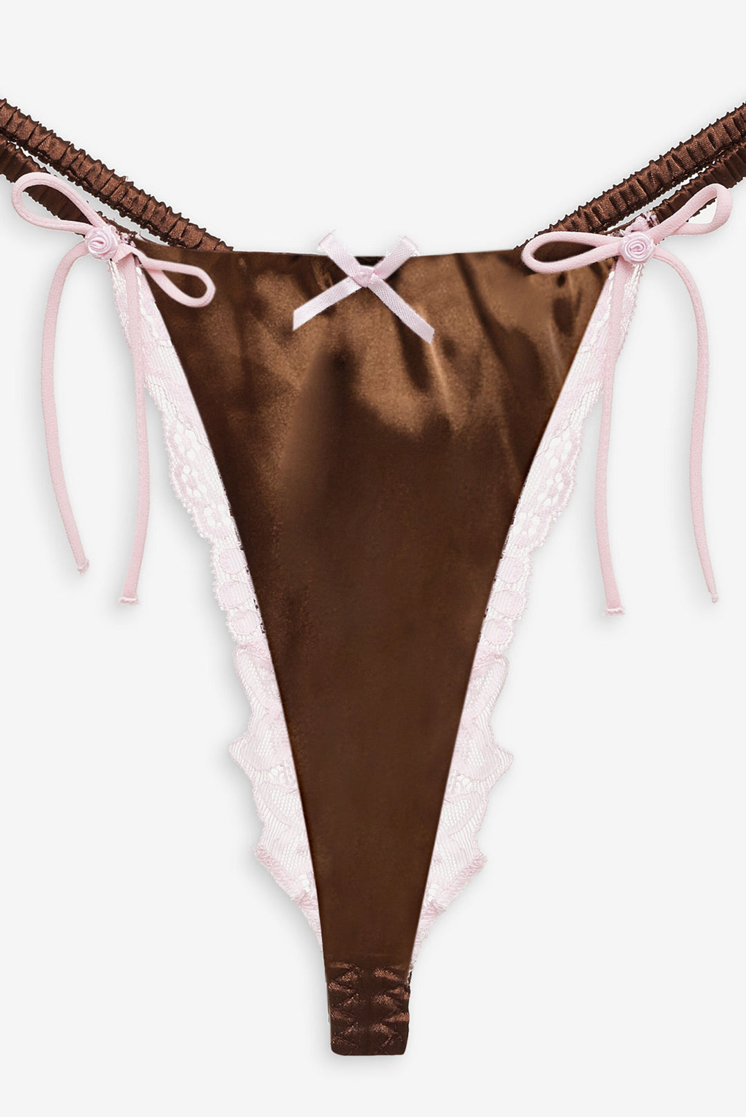 Jaden Thong Panty - Chocolate | For Love and Lemons