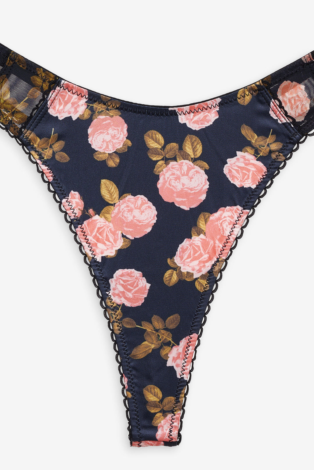 Kayla Thong Panty - Navy | For Love and Lemons