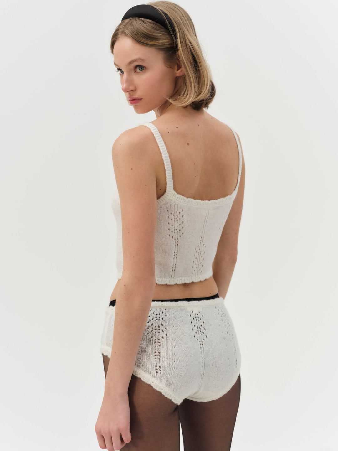 London Knit Panty - Cream | For Love and Lemons