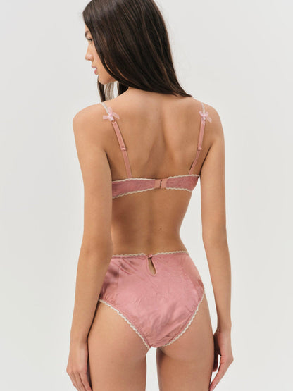 Juliet High-Waist Panty - Terracotta | For Love and Lemons