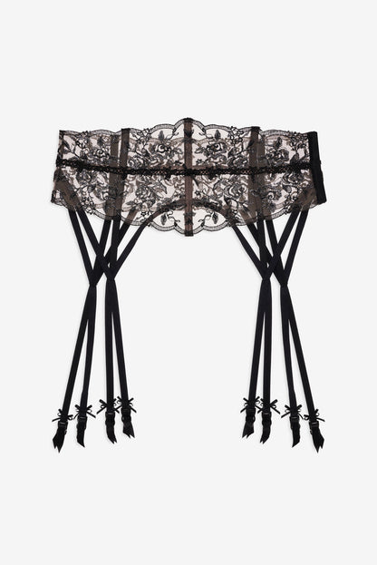 Sonia Garter Belt - Black | For Love and Lemons