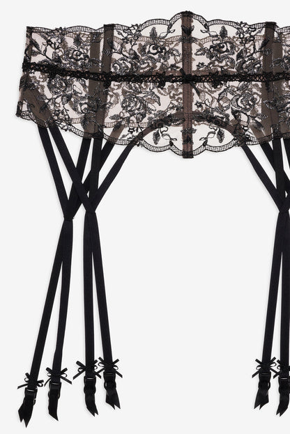 Sonia Garter Belt - Black | For Love and Lemons