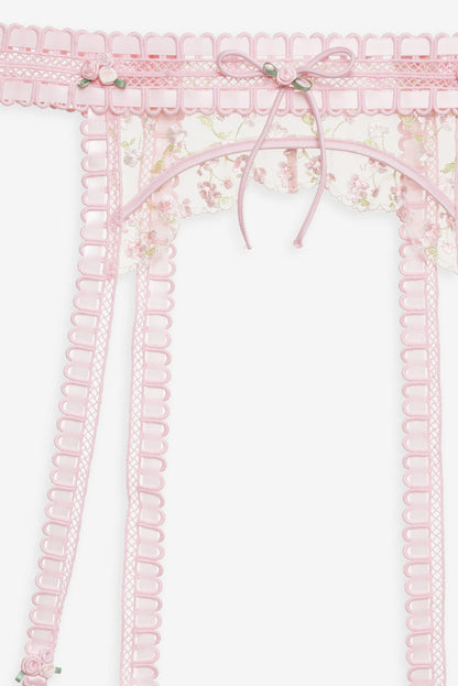 Pinkaboo Garter Belt - Pink | For Love and Lemons
