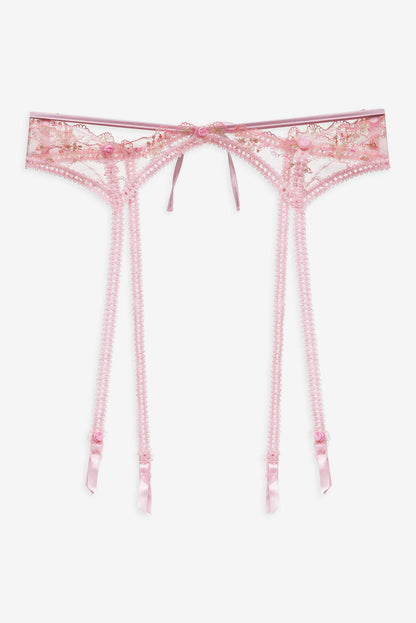 Dainty Daphne Garter Belt - Pink | For Love and Lemons