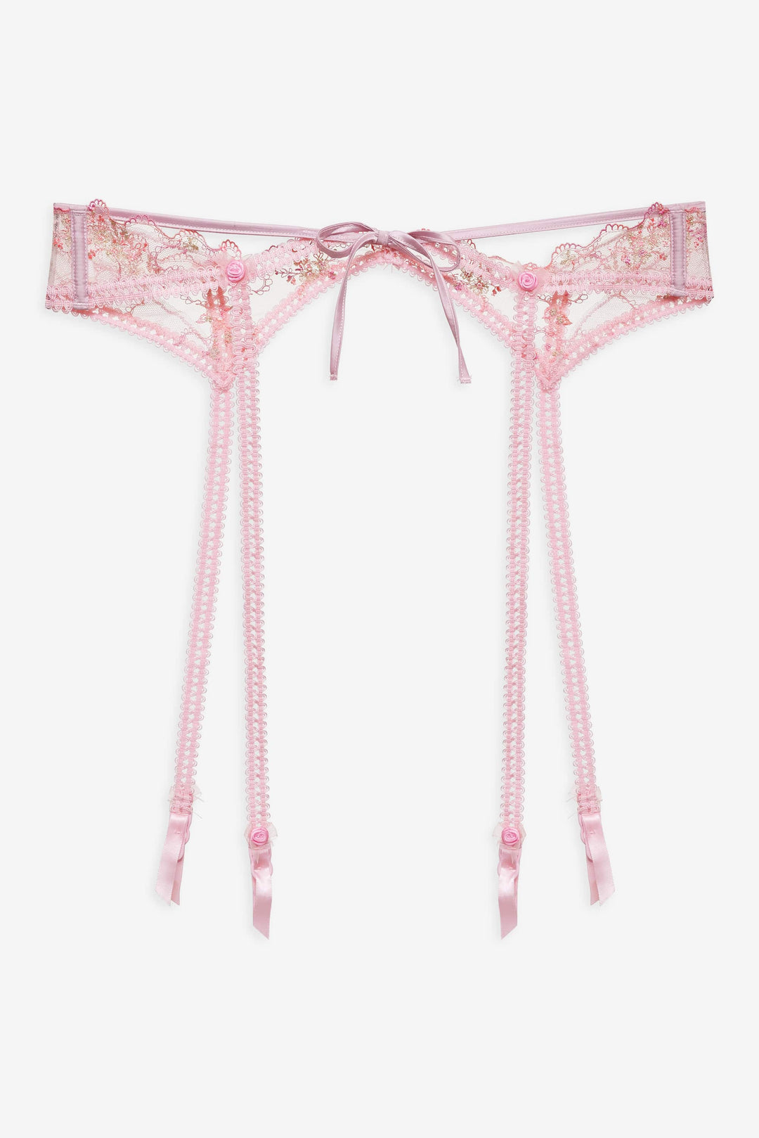 Dainty Daphne Garter Belt - Pink | For Love and Lemons
