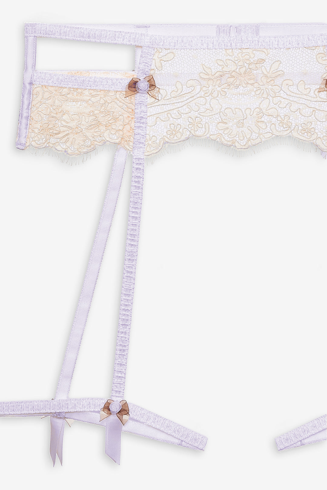 Victoria Lace Garter Belt - Cream | For Love and Lemons
