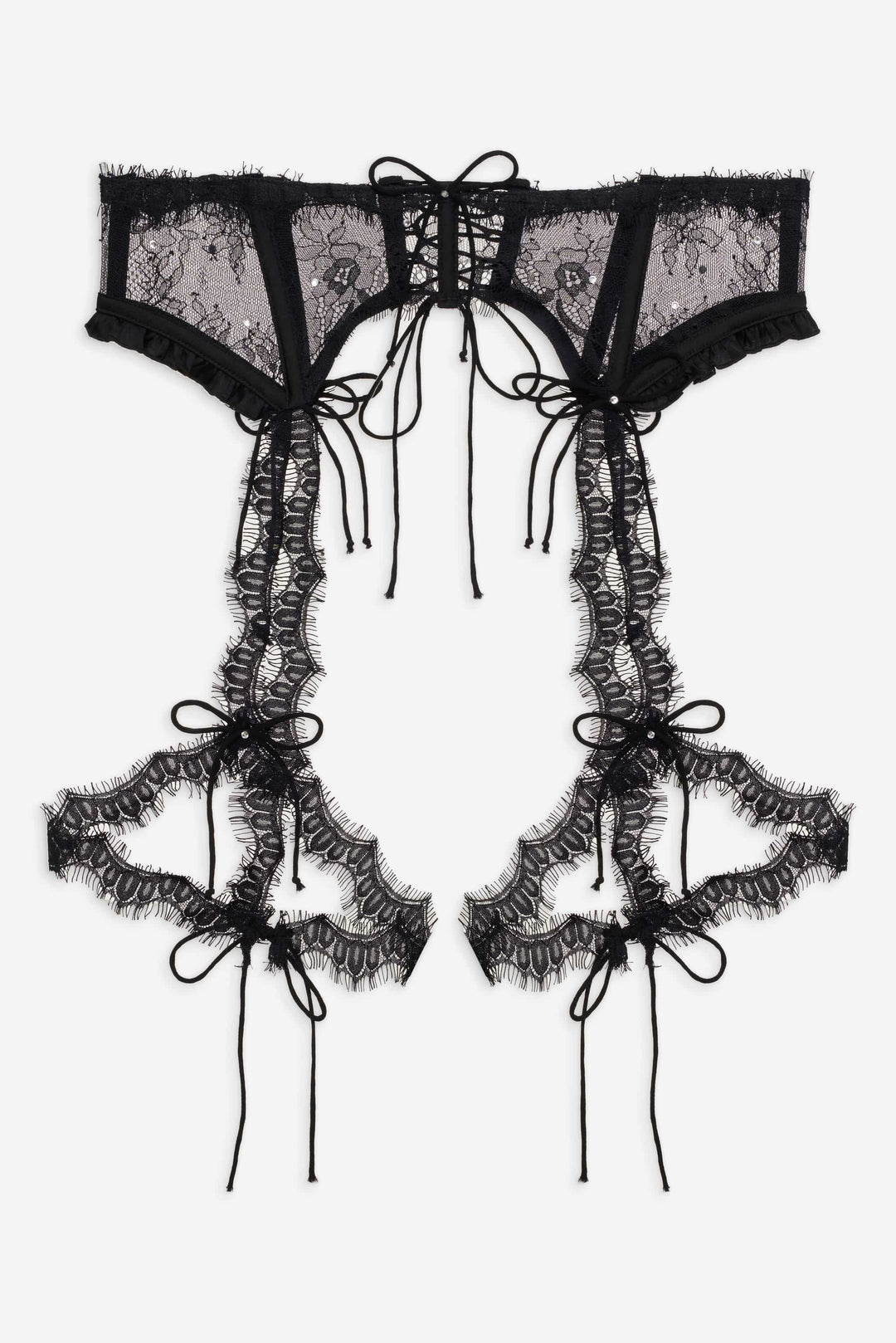 Sonja Garter Belt - Black | For Love and Lemons