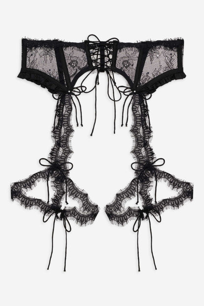 Sonja Garter Belt - Black | For Love and Lemons