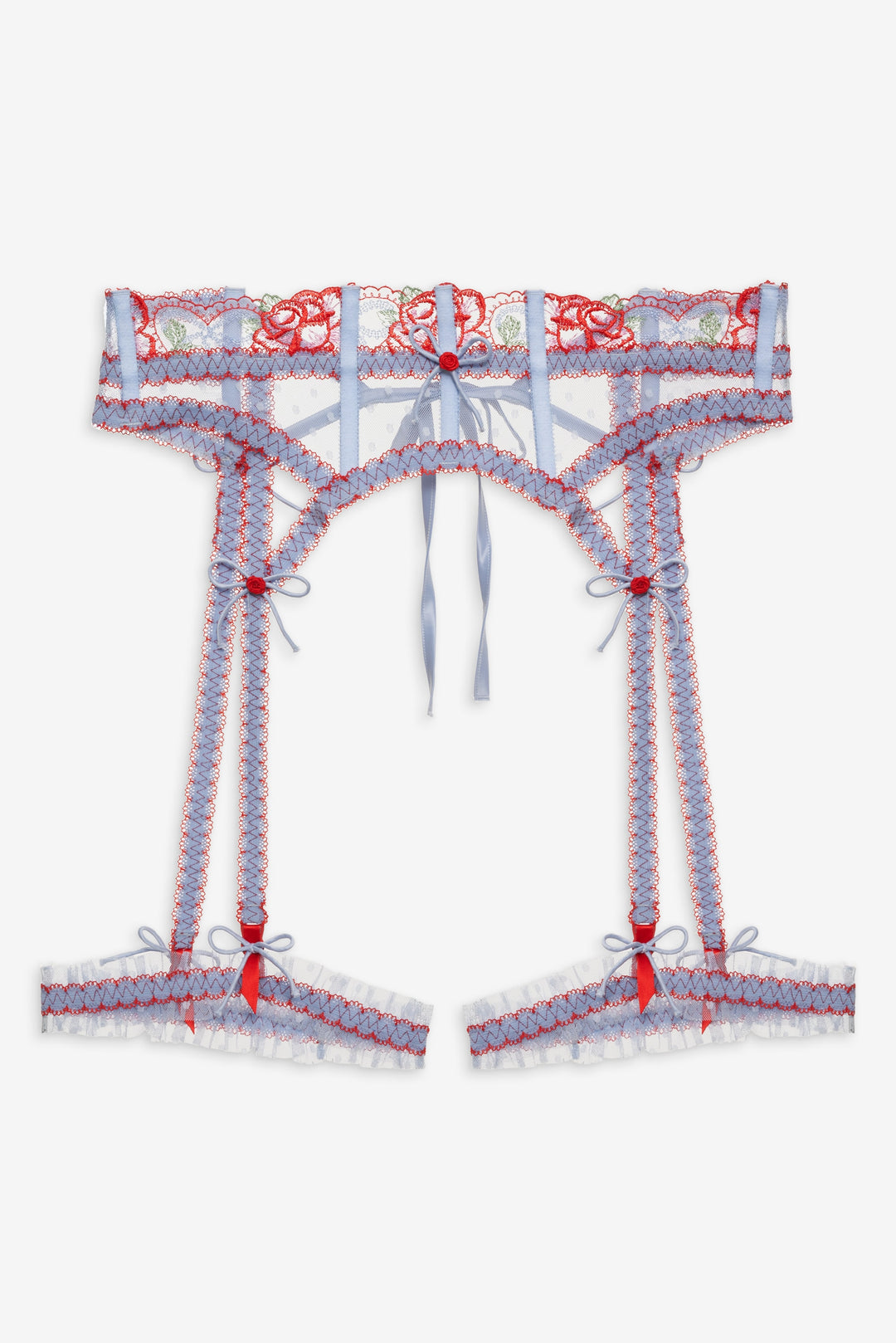 First Crush Garter - Blue | For Love and Lemons