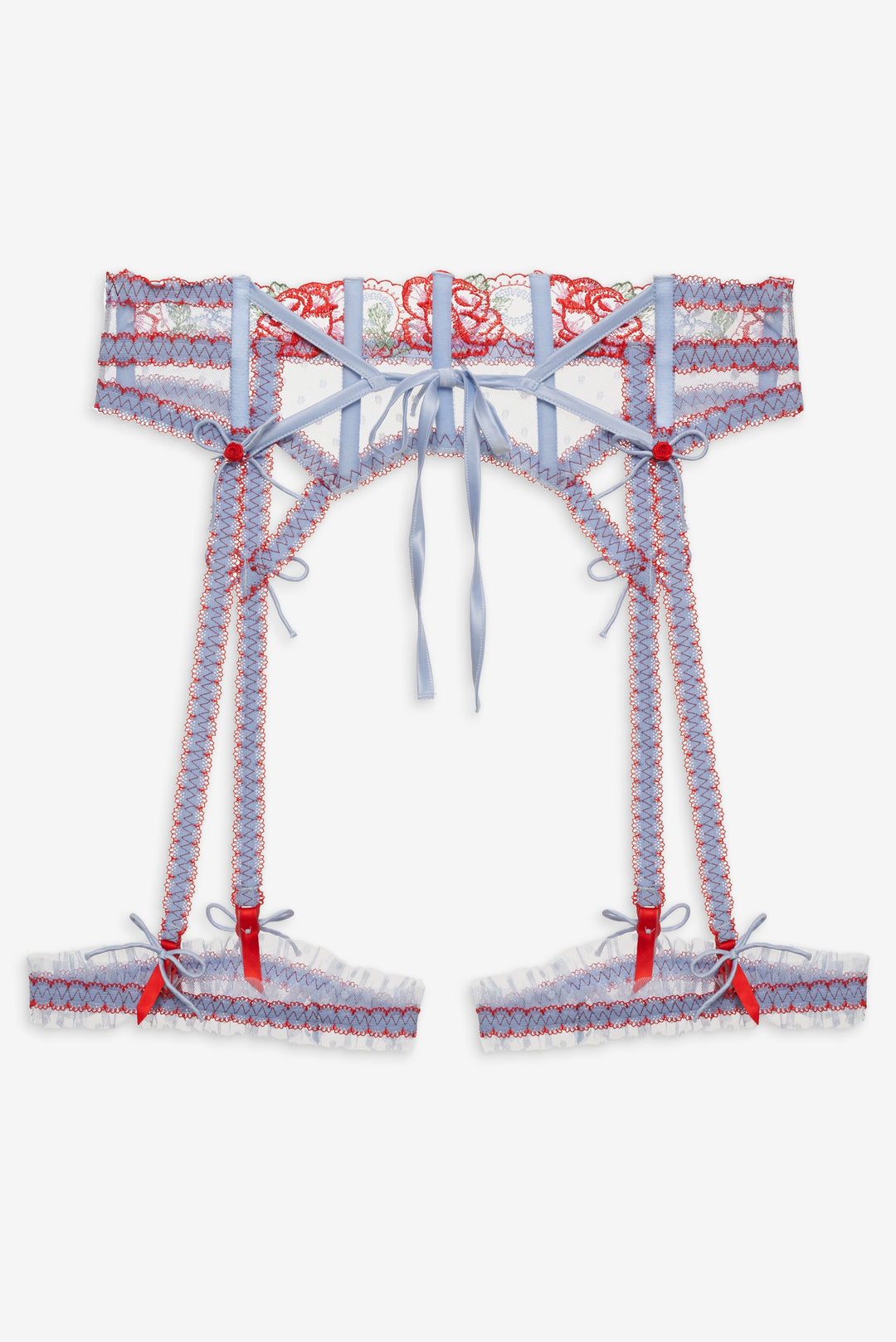First Crush Garter - Blue | For Love and Lemons