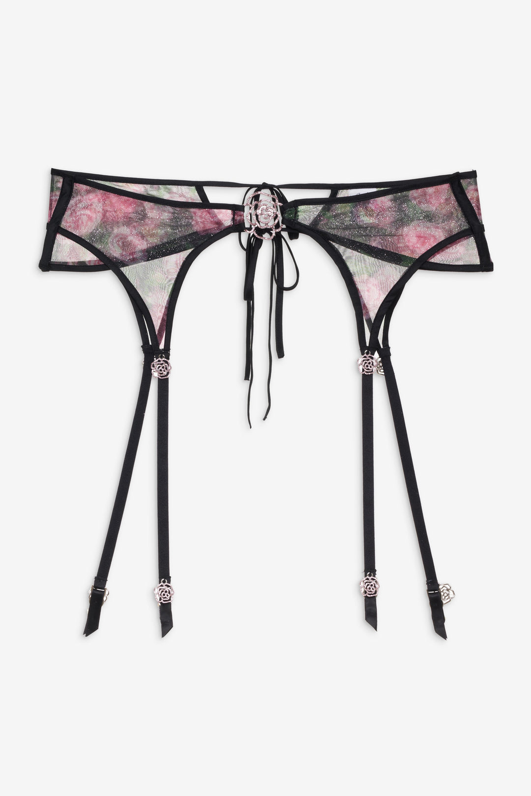Ciara Garter Belt - Black | For Love and Lemons