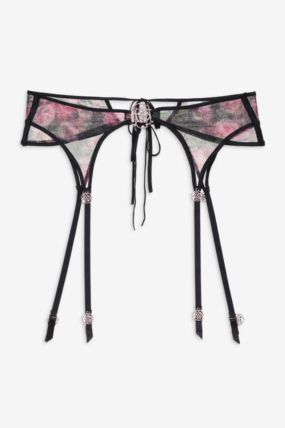 Ciara Garter Belt - Black | For Love and Lemons
