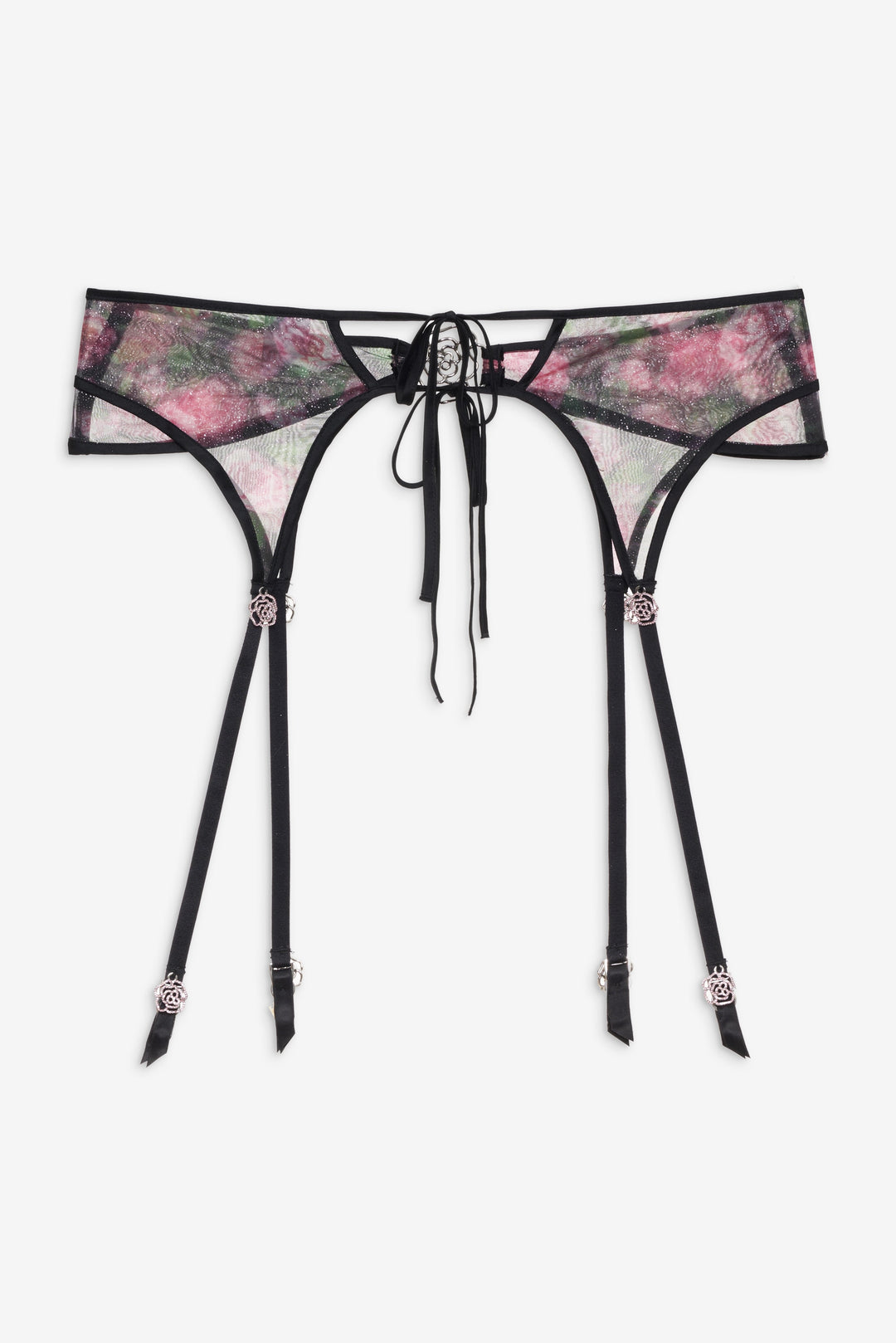 Ciara Garter Belt - Black | For Love and Lemons