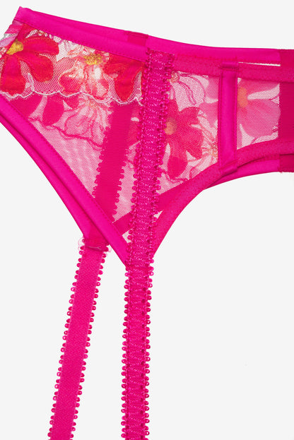 Anemone Garter Belt - Pink | For Love and Lemons