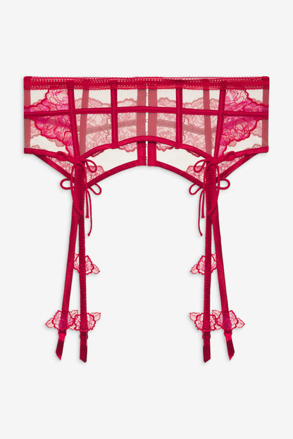 Cordelia Garter Belt - Red | For Love and Lemons