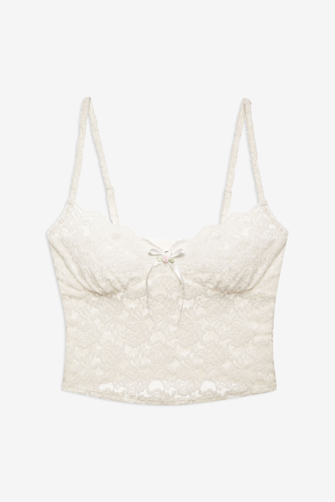Cloud Lace Cami - White | For Love and Lemons