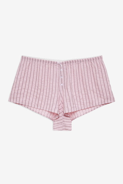 Mindy Boxer Short - Pink | For Love and Lemons