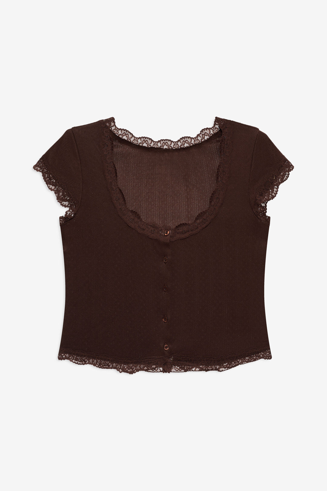 Elliana Sleep Top - Chocolate | For Love and Lemons