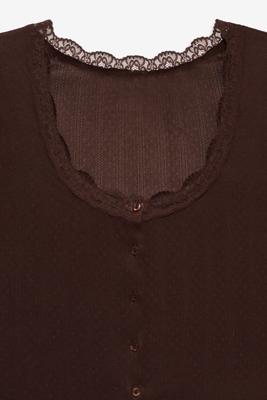 Elliana Sleep Top - Chocolate | For Love and Lemons