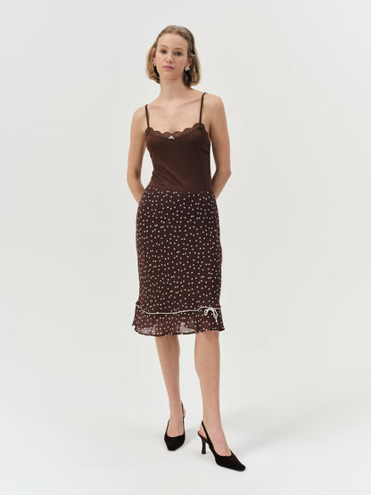 Elliana Bodysuit - Chocolate | For Love and Lemons