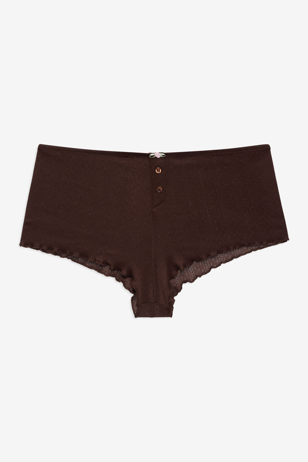 Elliana Sleep Short - Chocolate | For Love and Lemons