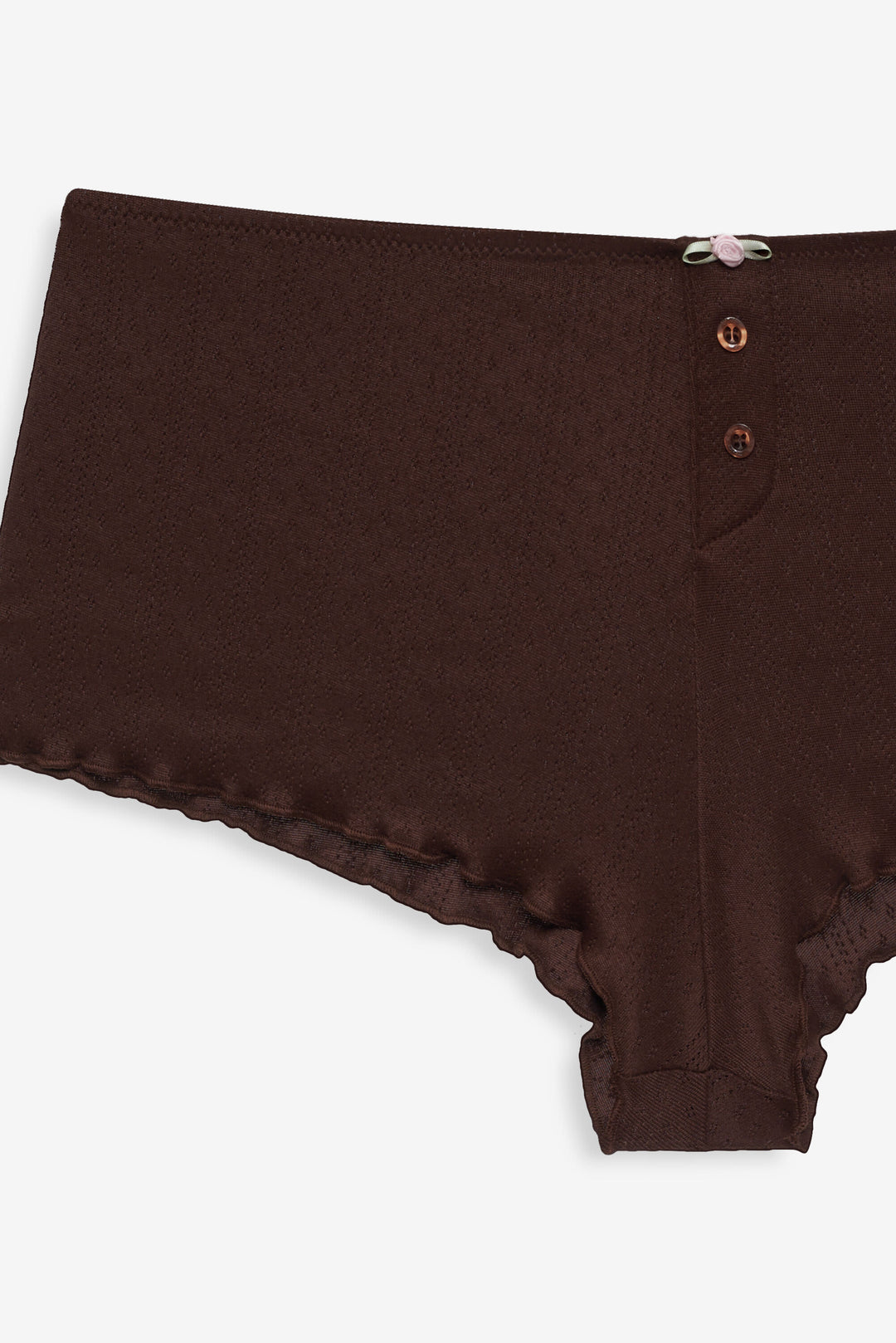 Elliana Sleep Short - Chocolate | For Love and Lemons