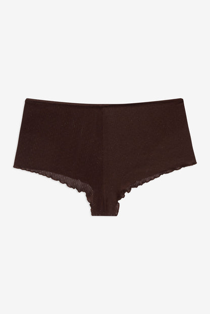 Elliana Sleep Short - Chocolate | For Love and Lemons