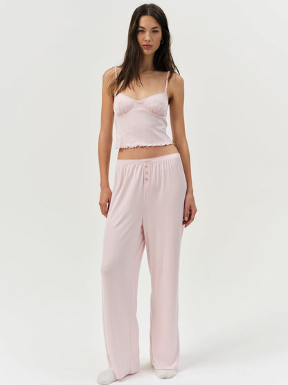 Elliana Sleep Top - Dusty Pink | For Love and Lemons