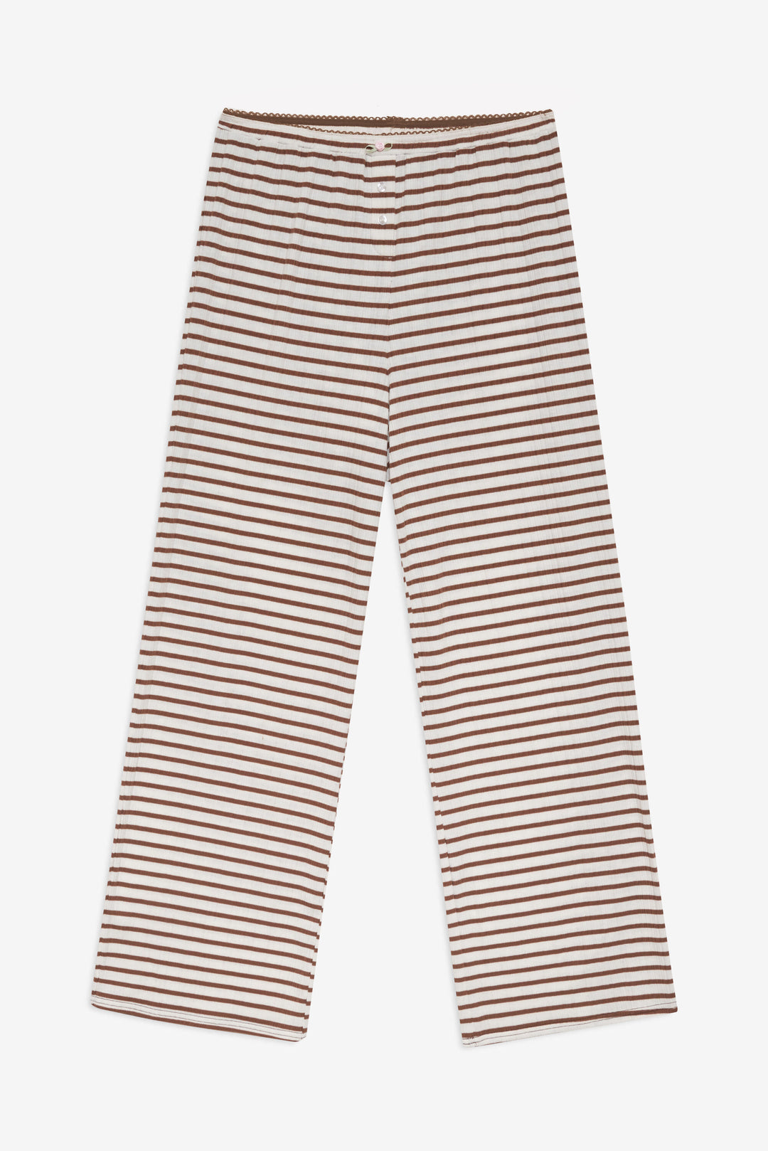 Bella Wide Leg Pant - Brown | For Love and Lemons